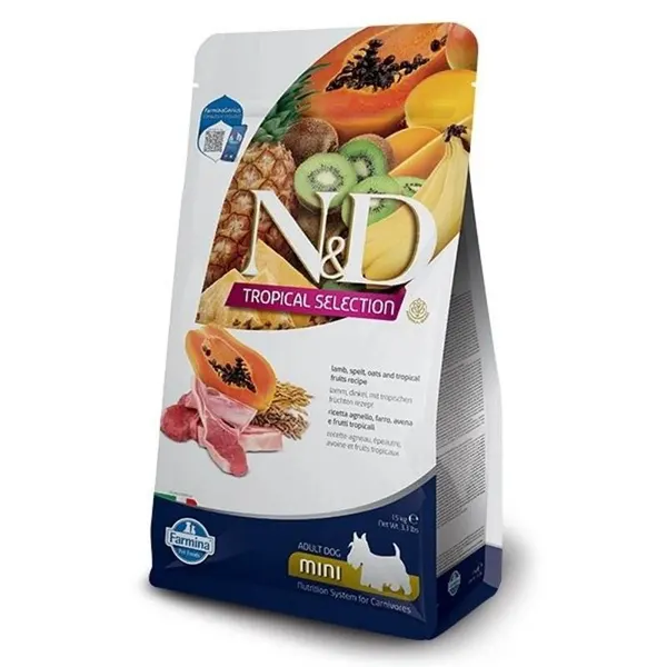 N&D Dog Tropical Selection Lamb Adult Mini 1,5