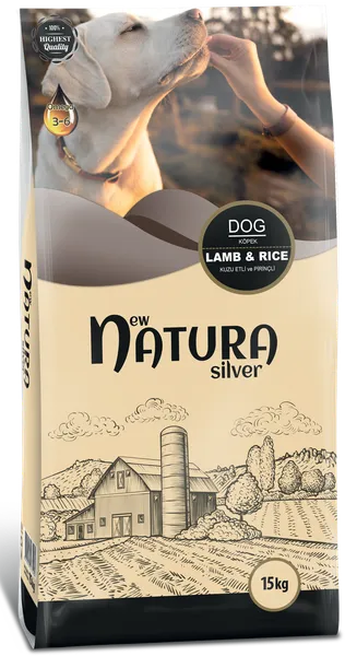 New Natura Silver Adult Dog 18/7 L&R 15 kg