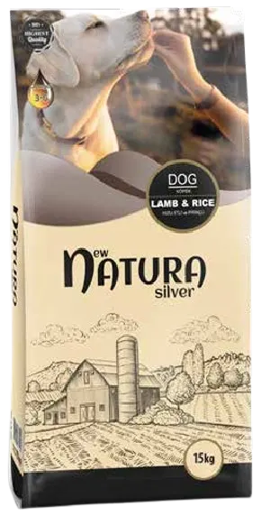 New Natura Silver Adult Dog 18/7 L&R 15 kg