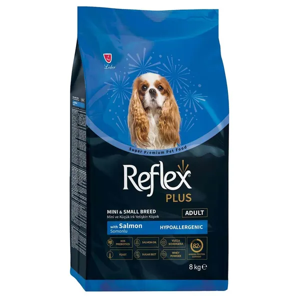 Reflex Plus MS Breed Adult Dog 26/15 Salmon 8 kg