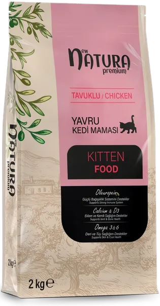 New Natura Kitten Cat 37/20 Chicken 2 kg