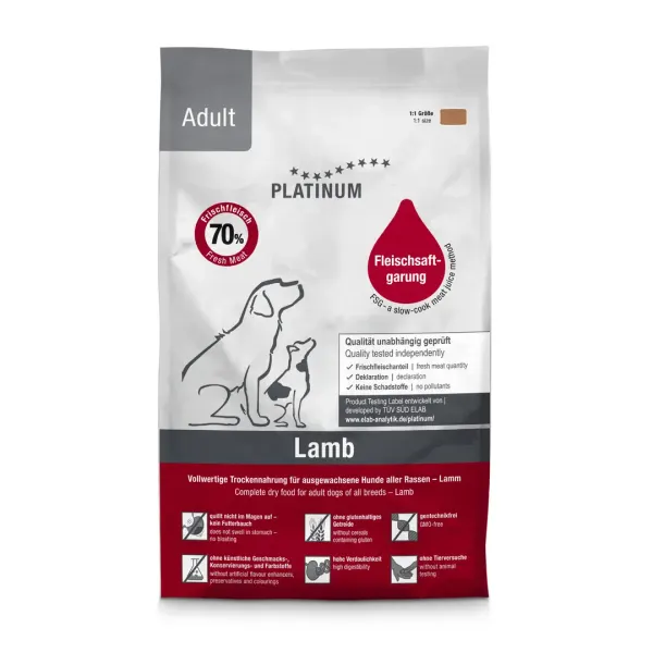 Platinum Mama Köpek Yetişkin Kuzulu 1,5 kg