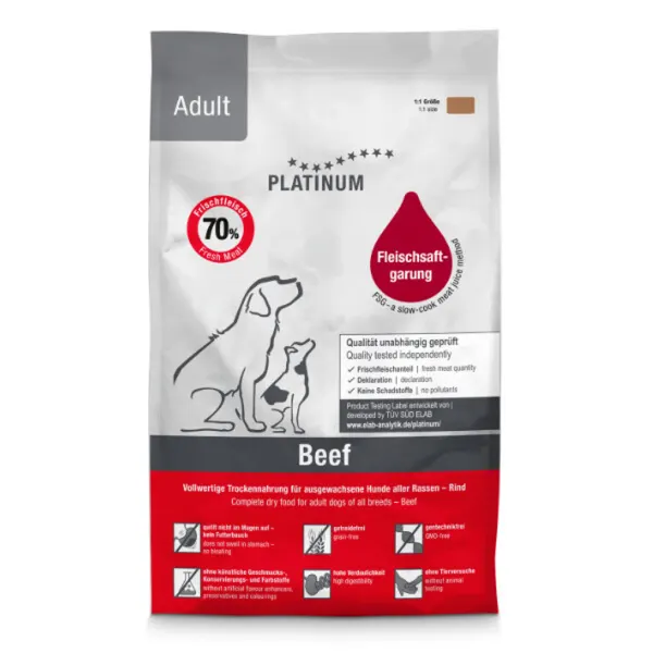 Platinum Mama Köpek Yetişkin Sığır Etli 1,5 kg