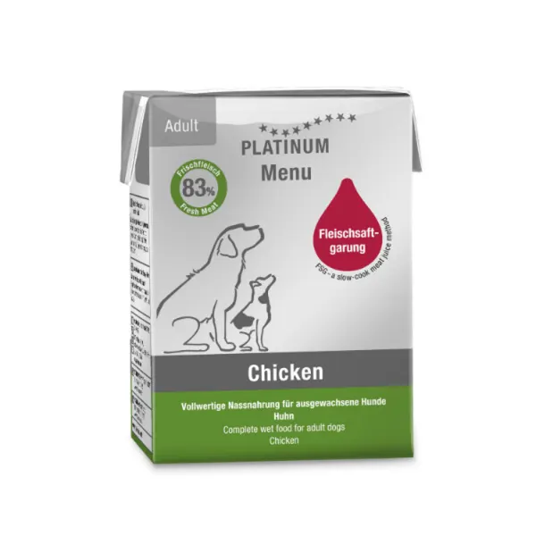 Platinum Yaş Mama Köpek Tavuklu 185 gr