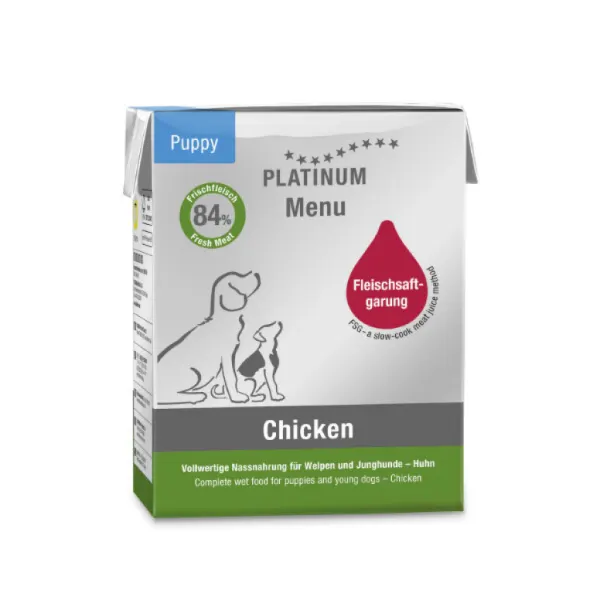 Platinum Yaş Mama Köpek Tavuklu Yavru 185 gr