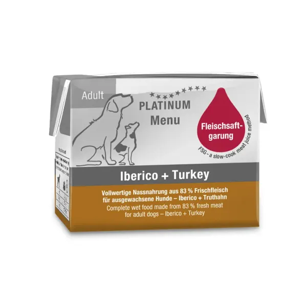 Platinum Yaş Mama Köpek İberico ve Hindili 90 gr