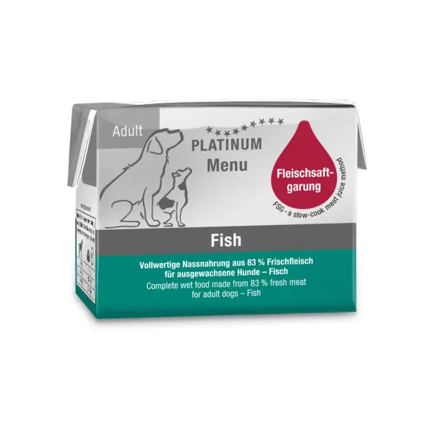 Platinum Yaş Mama Köpek Balıklı 90 gr